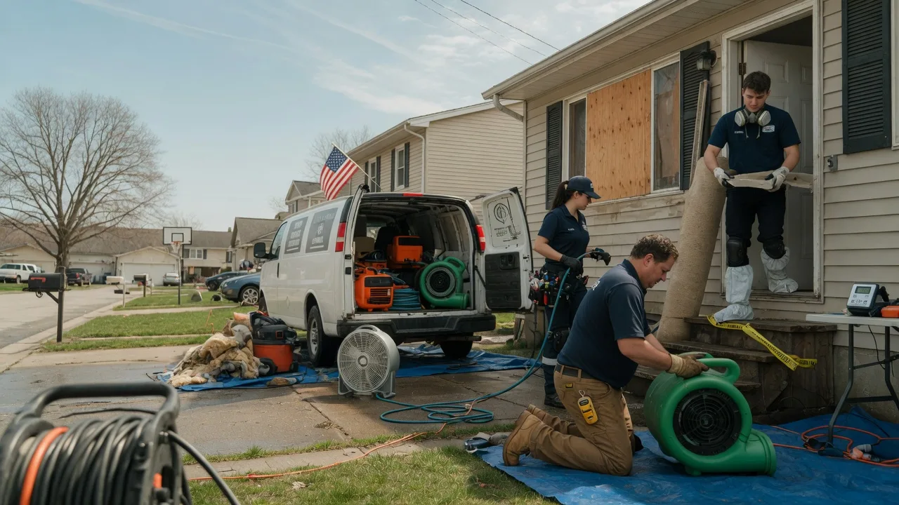 Water Damage Restoration in Womelsdorf, PA near me